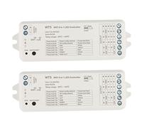 Uikdjgu 2X Tuya LED Controller 5 in 1 Dimmer CCT RGB RGBW RGBWW RGBCCT Strip Smart Life WiFi 2.4G Remote Controller 12-24V