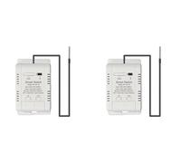Uikdjgu 2X WiFi Temperature Switch with 1M Sensor Smart WiFi 20A Thermostat Temperature Switch Supports Voice Control