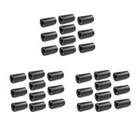 Uikdjgu 30 Pack AA to C Size Battery Adapter Case,AA to C Size Spacers, AA to Size C Battery Adapter Converter Case(Black)