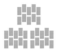 Uikdjgu 30 Sheets Scanner Reflective Film 6mm 3D Scanning Marker Marking Points Dots Reflection Markers The Pet Marker Dots