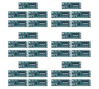 Uikdjgu 30Pcs 3-12V Flashing LED Light Module Red Blue Pair Flashing for Car Model Bicycle Electric Vehicle Safety Light