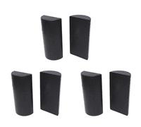 Uikdjgu 3Pair 30cm Half Round Foam Roller for Yoga Pilates Sport Fitness Equipment Balance Pad Yoga Blocks