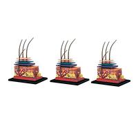 Uikdjgu 3X 4D Human Skin Model Hair Organs Assembling Puzzle Model Teaching Model Manikin Science Anatomical Model