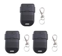 Uikdjgu 3X 8 Dip Switch 433Mhz Smart Copy Remote Control Fixed Code 2 CH Duplicator for Gate Garage Door Opener or Alarm System