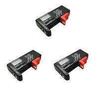 Uikdjgu 3X BT-168D Battery Tester Digital Battery Tester Battery Capacity Tester BT168D Tester for AA/AAA/C/D/9V/1.5V Battery