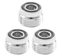 Uikdjgu 3X Din to Yoke Insert Tank Valve Adaptor Converter Scuba Diving O-Rings A Clamp Convertor Tech Kit