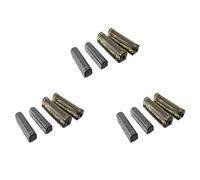 Uikdjgu 3X Electric Shavers Blades Golden Foil Knife Net and Cutter Head Suitable for KM-2026 KM-2028 Floating