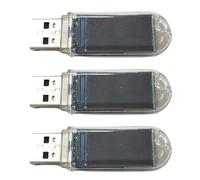 Uikdjgu 3X Mini USB Mining Machine V2 74KH/S USB BTC Crypto Miner Solo Lottery Miner BTC Solo Miner with Display