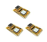 Uikdjgu 3X Multifunction Debug Card Expert Mini PCI PCI-E LPC PC Laptop Analyzer Tester Diagnostic Post Test Card Part
