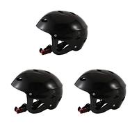Uikdjgu 3X Safety Protector Helmet 11 Breathing Holes for Kayak Canoe Surf Paddleboard - Black