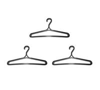 Uikdjgu 3X Scuba Diving Wetsuit Hanger Dry Suit Dive Folding Holding Coat Holder Diving Swimming Suit Wetsuit Hanger Black