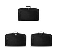 Uikdjgu 3X Setup Large Style Guitar Pedalboard Bag Portable Effects Pedal Board Case Pedalboard for Guitar Pedals Universal Bag