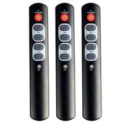 Uikdjgu 3X Smart Learning Remote Control TV Remote Control 6 Large Buttons for TV, Set-Top Box, DVD, VCR