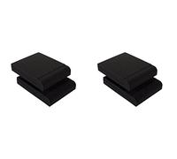 Uikdjgu 4 Pcs High Density Foam Speaker Pads - Speaker Isolation Pad, Monitor Acoustic Isolation Pads,Studio Monitor Pads
