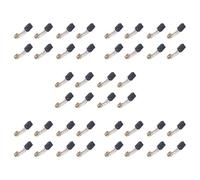 Uikdjgu 40 Pcs 12 X 9 X 6mm Electric Angle Grinder Carbon Brushes CB411