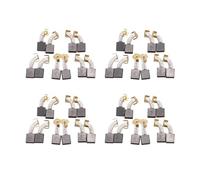 Uikdjgu 40 Pcs Power Tool Carbon Brushes 18 x 16 x 7mm CB203 for