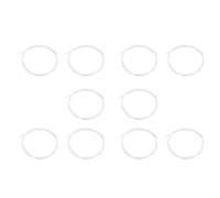 Uikdjgu 40pcs/Set White Nylon Ukulele Strings Replacement Part for 21 Inch 23 Inch 26 Inch Stringed Instrument