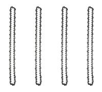 Uikdjgu 4Pcs 20Inch Chainsaw Saw 76 Drive Links Replacement Mill Ripping Chain Blade Pitch 0.325Inch 0.058 Gauge for Cutting