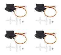 Uikdjgu 4X 2G Digital Servo 2.2G Servo for Micro-Model Airplanes Cars Trucks Orlandoo Hunter Upgrade Parts Universal