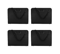 Uikdjgu 4X A3 Portfolio Expanding Folder File Organiser Office Document Carry Case