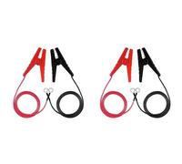 Uikdjgu 4X Electric Fence Wire Connect The and Electric Fence Charger, Electric Fence Lead Wire with Alligator Clip