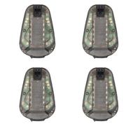 Uikdjgu 4X Helmet Survival Beacon Light Survival Safety IR Flashlight Waterproof Signal Light with Magic Tape D