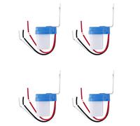 Uikdjgu 4X Sensor Switch AC DC12V Street Lights Automatic Control Light Light Day and Night Control Bright Dark Town Countryside