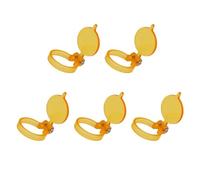 Uikdjgu 5PCS Yellow Filter for LED Head Light Lamp Dental Loupes Useful Lab Illumination Optical Binocular Magnifier Accessories