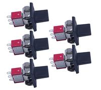 Uikdjgu 5X AC 250V/3A 125V/5A Momentary SPDT 3 Positions Toggle Switch T80-R