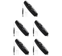 Uikdjgu 5X Electronic Whistle with USB Charging, Emergency Whistle for Referee Coaches Teacher, for Outdoor Sport Game Camping