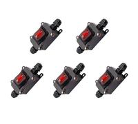 Uikdjgu 5X IP67 Waterproof Inline Switch 12V DC 20A High Current Power Waterproof Switch
