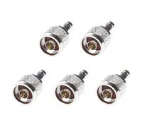 Uikdjgu 5X N Type Male Jack to BNC Female Plug Straight Connector