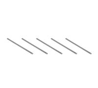 Uikdjgu 5X Stainless Steel 60cm 23.6 Inch Measuring Long Straight Ruler