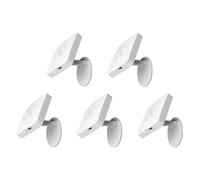 Uikdjgu 5X Tuya Zigbee Human Presence Detector with Holder Human Body PIR Sensor MmWave Radar Microwave Motion Sensor Detect