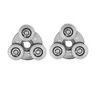 Uikdjgu 6X 36T 38mm Planetary Gear with Clutch for Motor Electric Bike E-Bike Steel Gear Ebike Parts