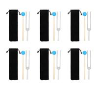 Uikdjgu 6X 432 Hz Tuning Fork Sound Healing Instruments Clinical Grade/Sensory