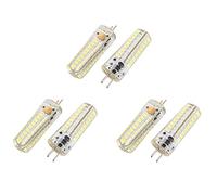 Uikdjgu 6X 6.5W GY6.35 LED Bulbs 72 2835 SMD LED 320Lm 50W Halogen Lamps Equivalent Dimmable Pure White 6000K Silicone Corn Bulb