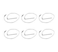 Uikdjgu 6X 6 String High Sensitive Acoustic Guitar Bridge Saddle Rod Piezo Metal Rod Folk Guitar Pickup Stick Guitar Accessories