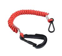 Uikdjgu 8M0092850 Boat Safety Kill Stop Switch Connector Lanyard Replacement for 15920Q54 823037A09 Emergency Stop Switch Red