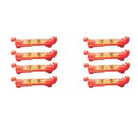 Uikdjgu 8Pcs String Level Hanging Line for Leveling Surveying, Building Trades, Bricklaying, Etc.