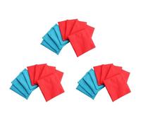 Uikdjgu Bean Bags 24 Pieces Set for Business Outdoor Cornhole Toss | Commercial-grade portability; 24-piece set in red and blue; fabric; easy to transport for lessons or events.
