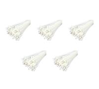Uikdjgu Cable Ties Industrial Quality Cable Ties: 100X2.5mm Color: White Quantity: 250 Pieces