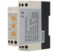 Uikdjgu DC 48V Overvoltage andUndervoltage Protector 35mm Rail DC Over-Voltage andUnder-Voltage Protector forDC Motor 52-68V 40-56V(DC48V) Easy - No Additional Auxiliary Power Supply isRequired.