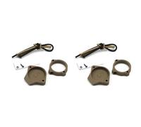 Uikdjgu Flashlight HighQuality Plastic | Includes 2 lens protection covers and 2 wrenches; khaki plastic body, construction.