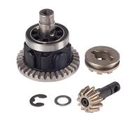Uikdjgu Front Rear Differential Ring Gear & Pinion Gear Assembly for Trx4 Trx6 1/10 RC Crawler Car Upgrade Parts
