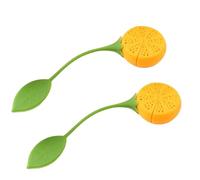 Uikdjgu Loose Tea Leaf Strainer Silicone Tea Infuser Teapot Tool Teabag Kettle Ball Holder Spice Filter Tea Infuser Lemon