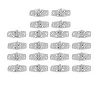 Uikdjgu Marine 20 Pieces Stainless Steel Strap Hinge Door Hinge for Marine Boat Yacht Rafting Boating,Boat Marine Hatch Hinges