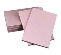 Uikdjgu Rubber Block Stamp Pink Rubber Carving Linoleum Blocks for Printmaking and More Crafts 6 Pack