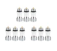 Uikdjgu Stainless Steel Air Valve for Double Action Airbrush Parts Air Brush Paint Tool Accessories 9Pcs
