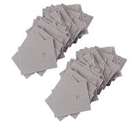 Uikdjgu TO-247 Transistor Silicone Insulator Insulation Sheet 26mmx20mm 100 Pcs